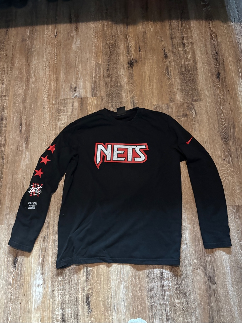 Brooklyn Nets Long Sleeve Shirt